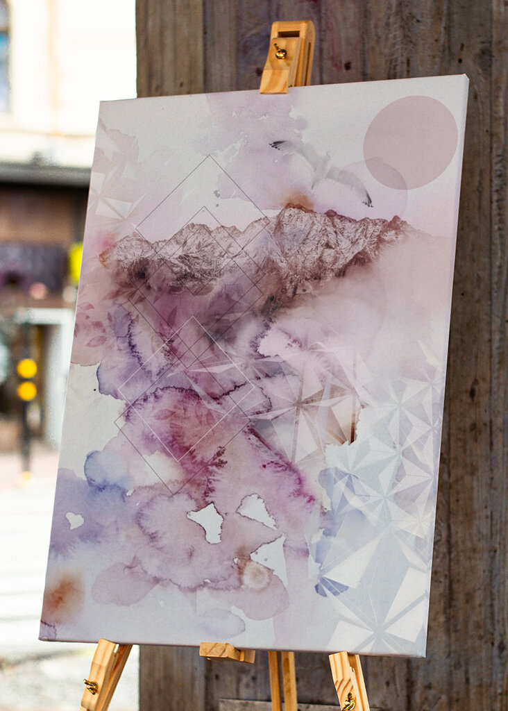 Dreamy Mountain Flight