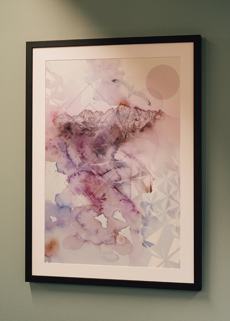 Dreamy Mountain Flight