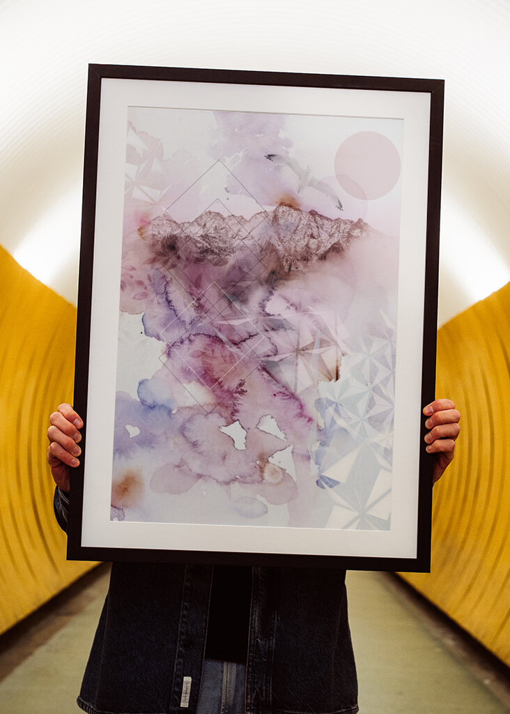 Dreamy Mountain Flight