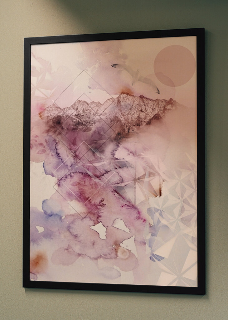 Dreamy Mountain Flight