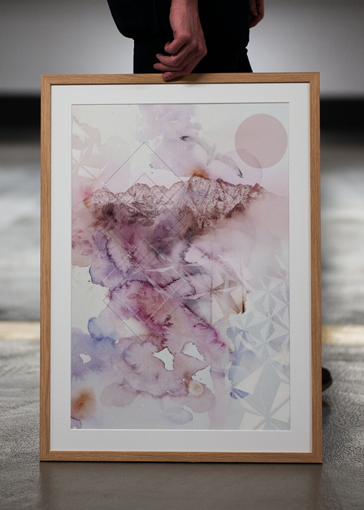 Dreamy Mountain Flight