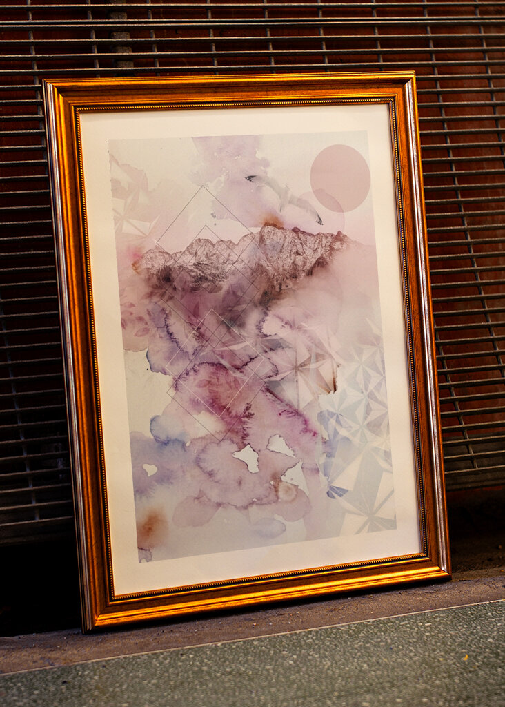 Dreamy Mountain Flight