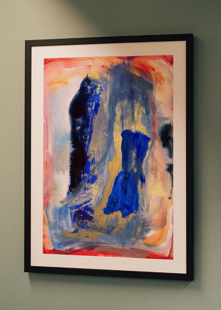 Živé abstraktní odstíny