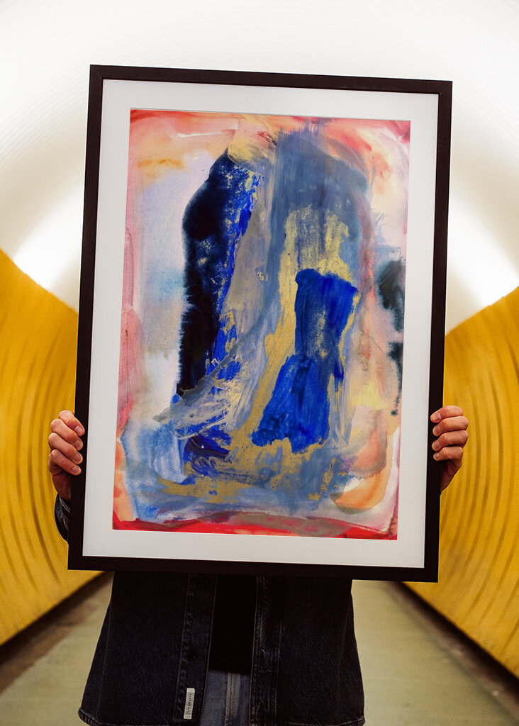 Živé abstraktní odstíny