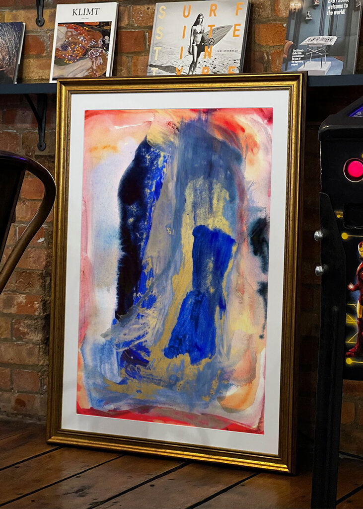 Živé abstraktní odstíny