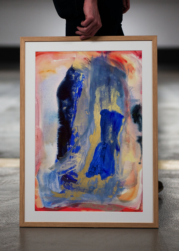 Živé abstraktní odstíny