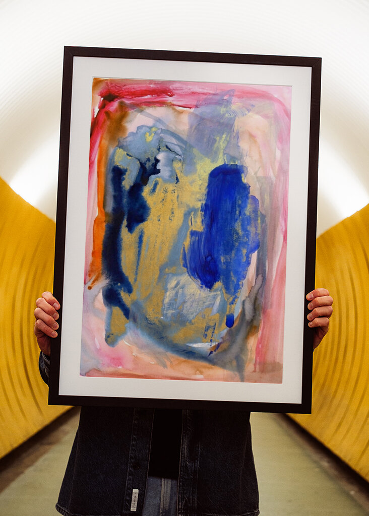 Remolino abstracto colorido