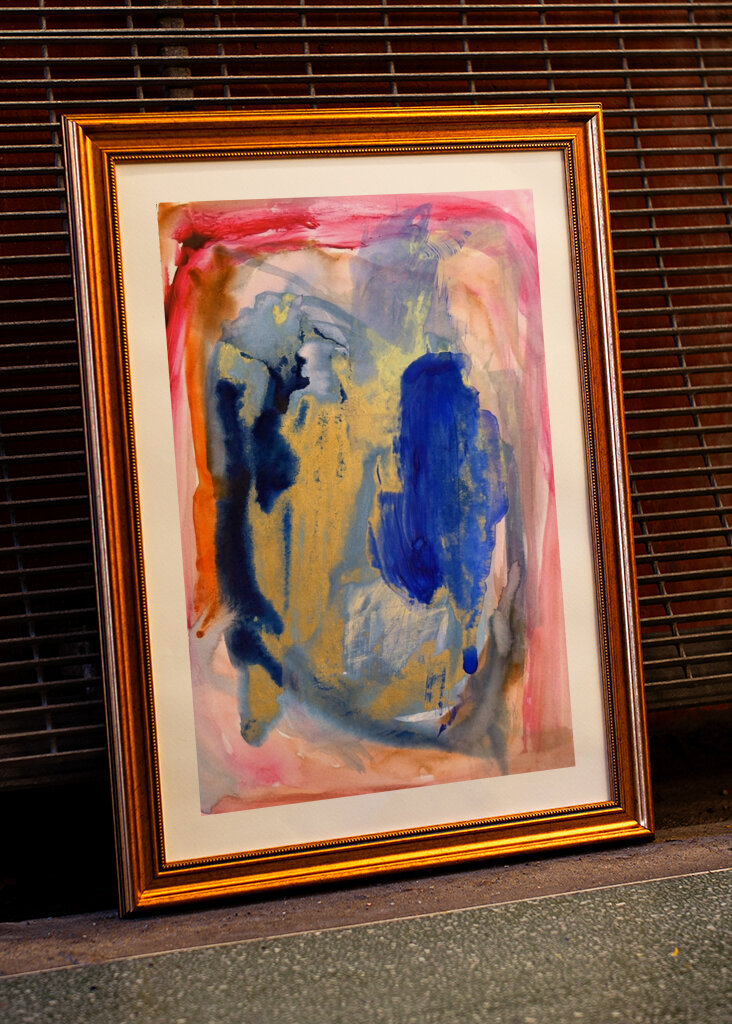 Remolino abstracto colorido