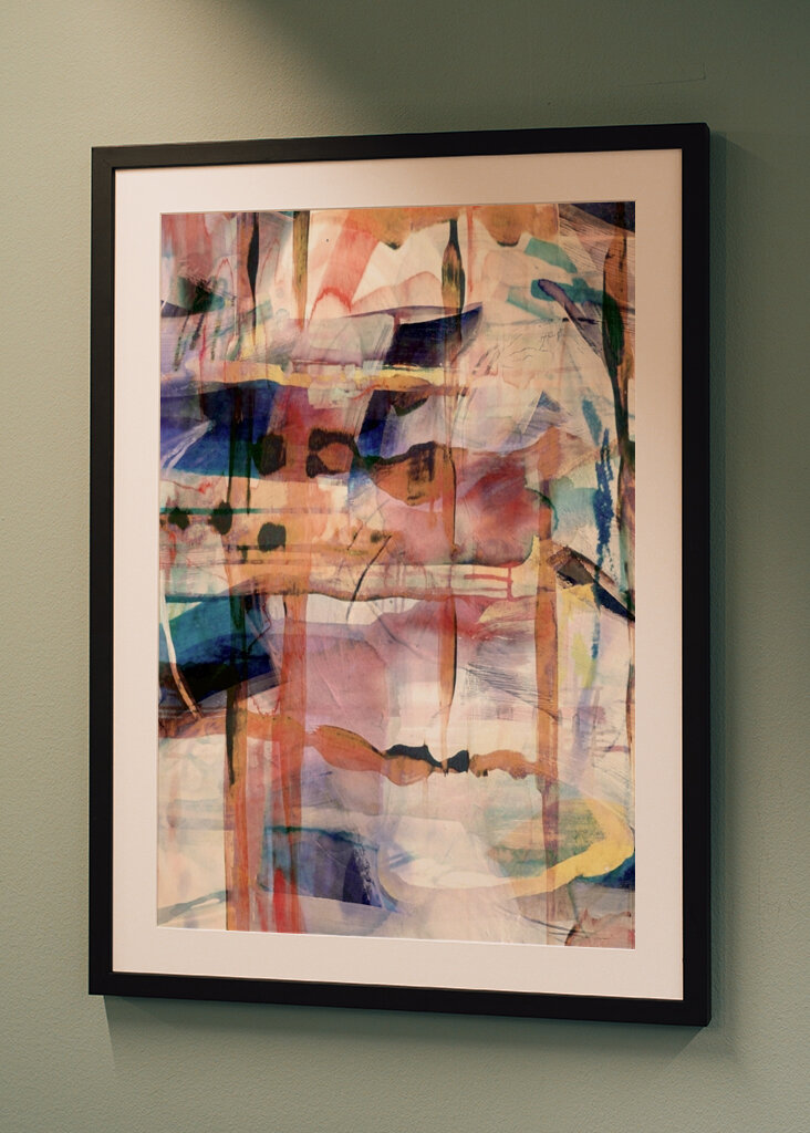 Farverigt abstrakt flow