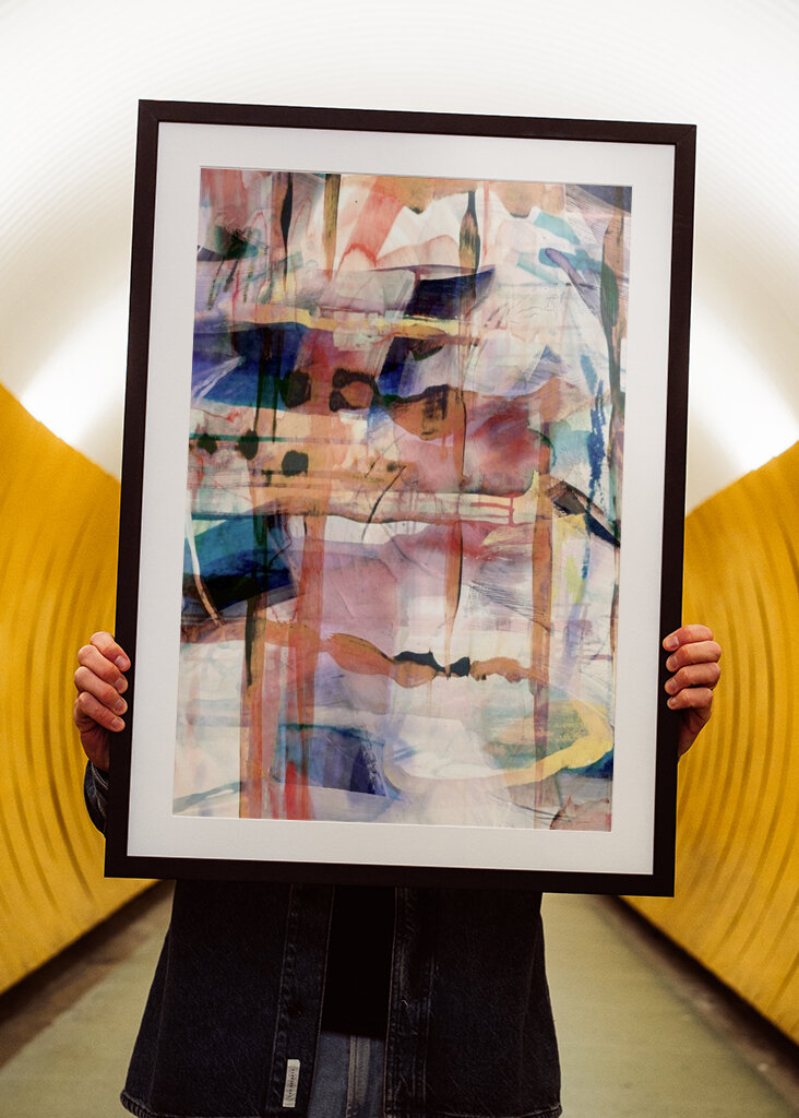 Farverigt abstrakt flow