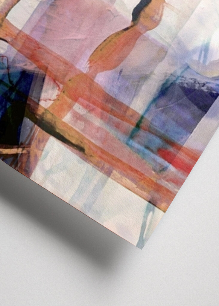 Farverigt abstrakt flow