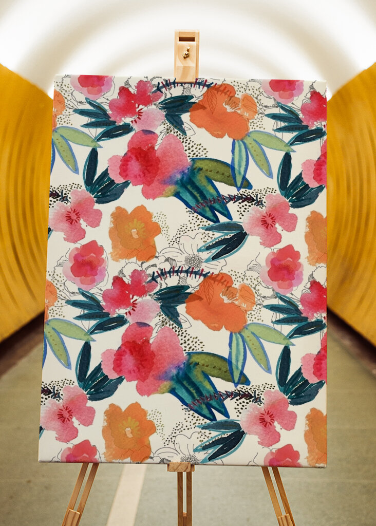 Levende blomsterlyksalighed