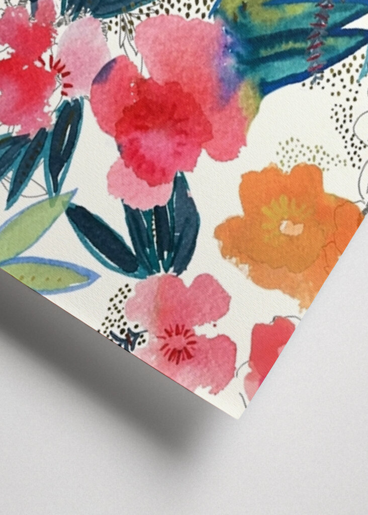 Levende blomsterlyksalighed