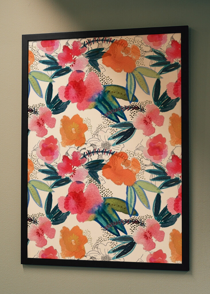 Levende blomsterlyksalighed