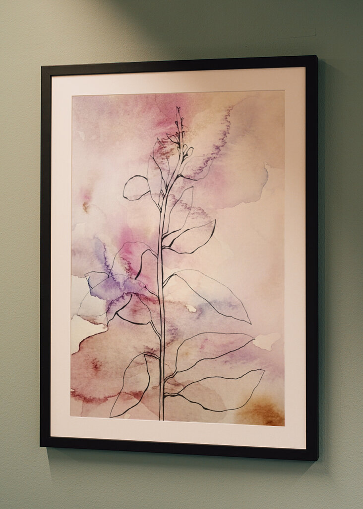 Abstrakte botanische Kunst