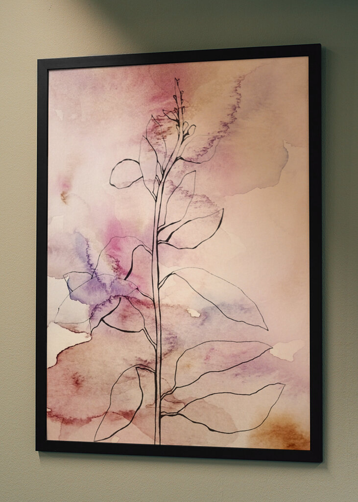 Abstrakte botanische Kunst