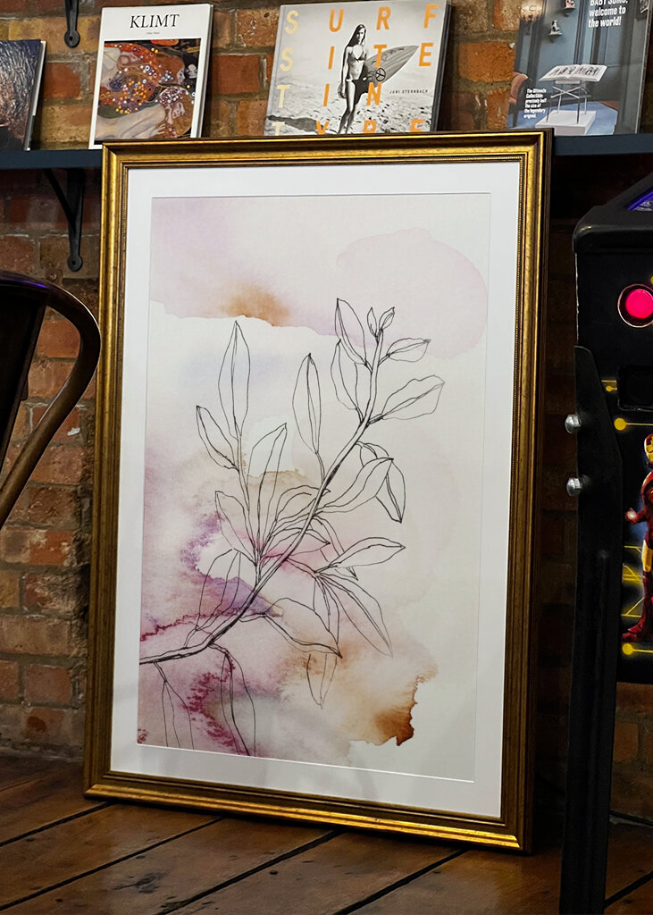 Elegante florale Linien