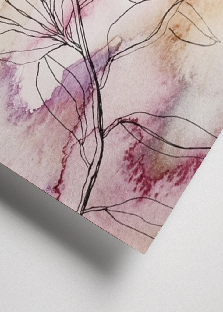 Elegante florale Linien