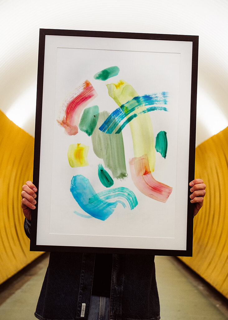 Živé tahy štětcem