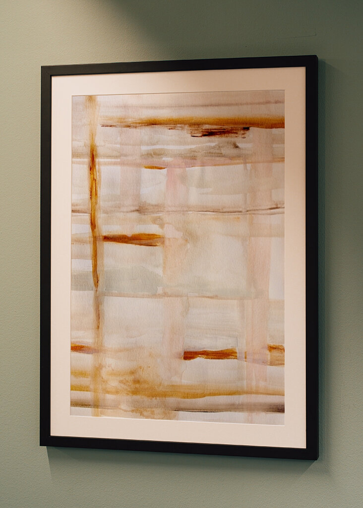 Warme abstrakte Linien