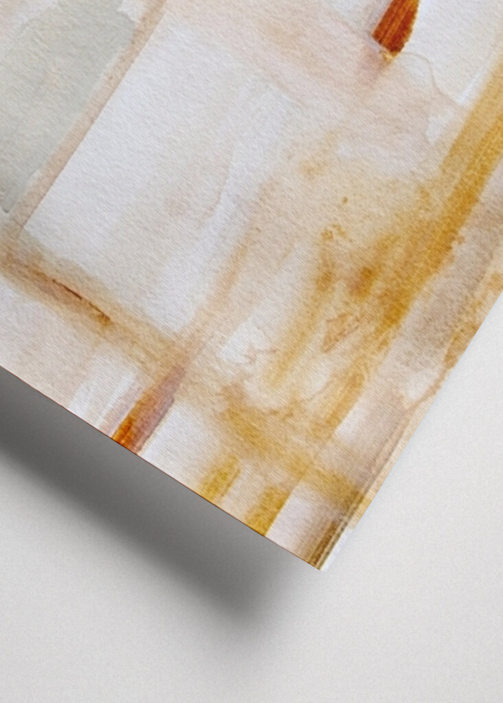 Warme abstrakte Linien