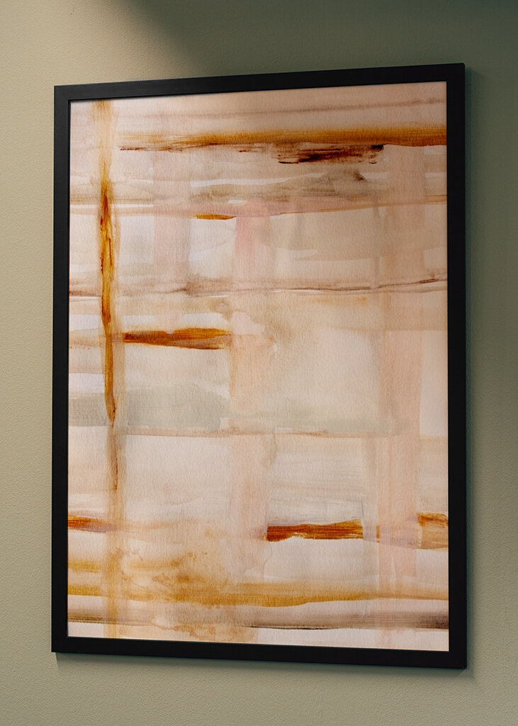 Warme abstrakte Linien