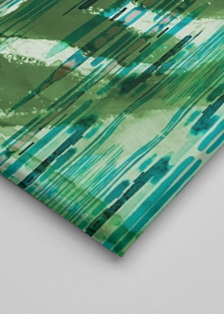 Abstrakte grønne bølger