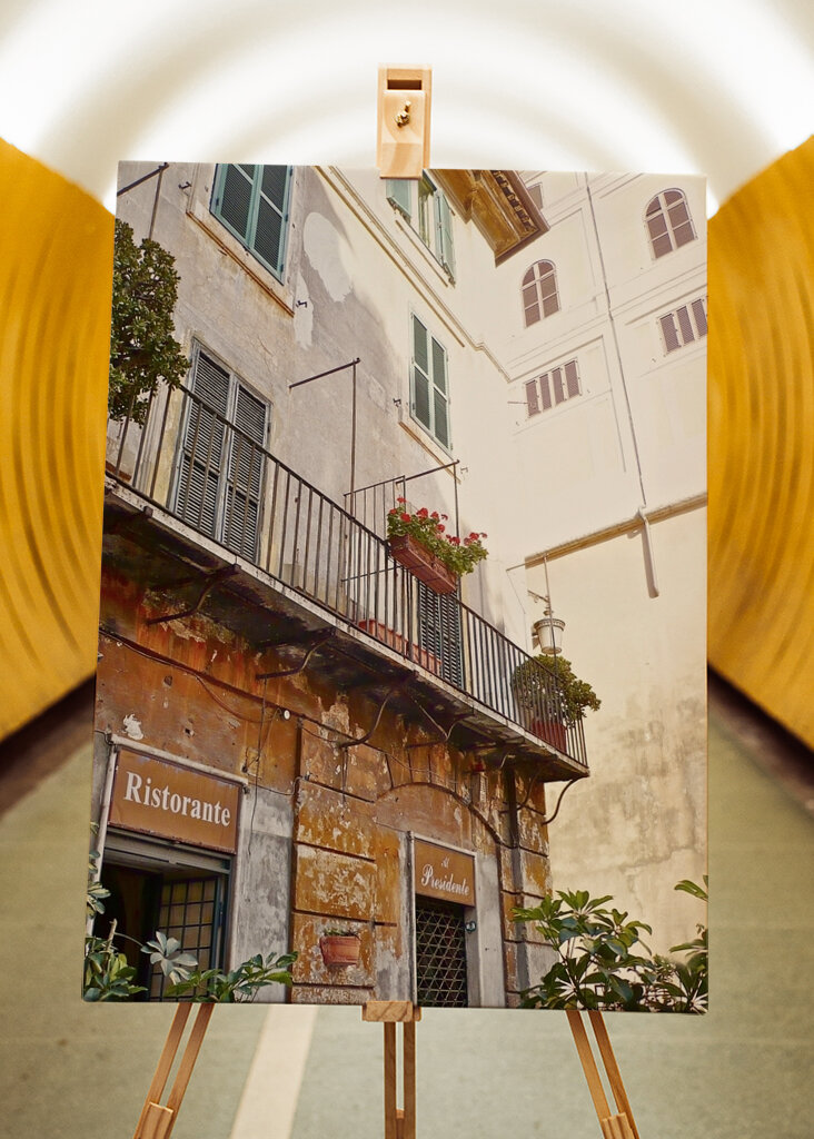 Italský balkon kouzlo