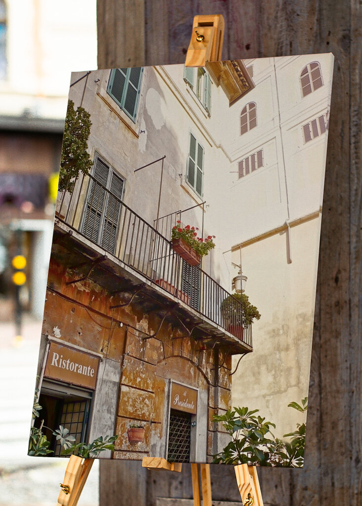 Italský balkon kouzlo