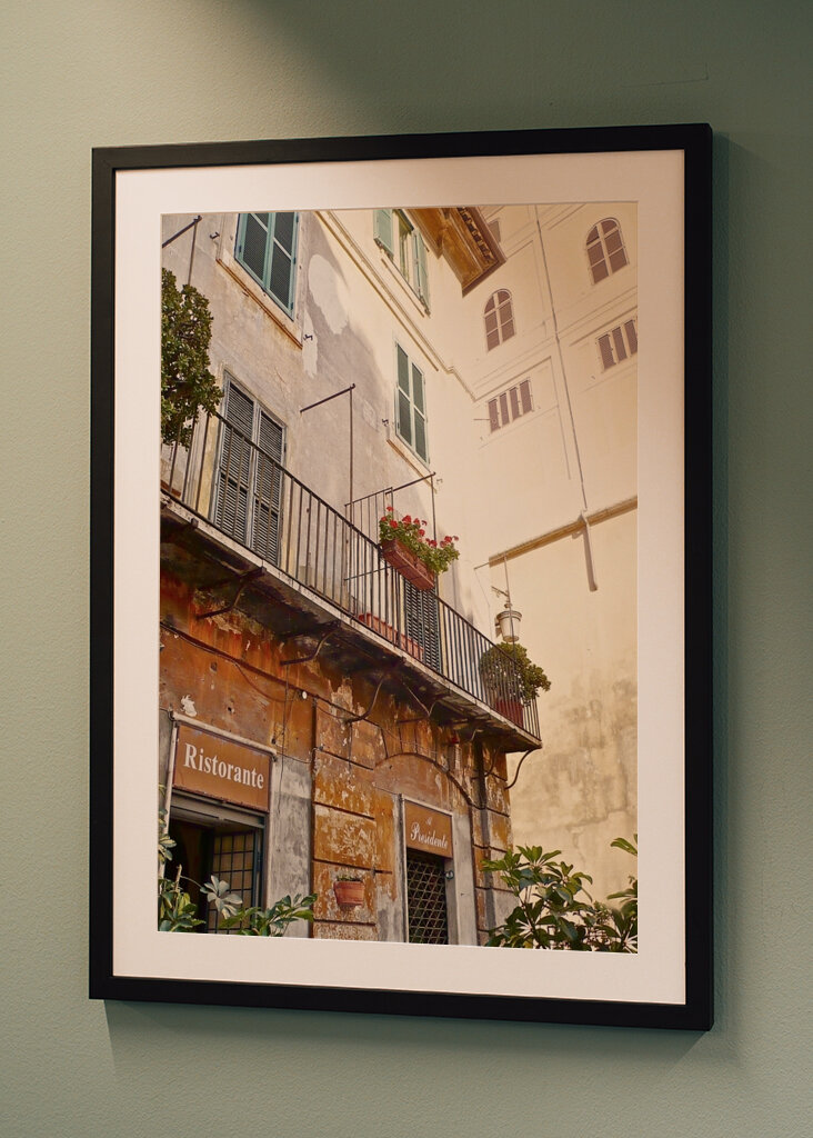 Italský balkon kouzlo