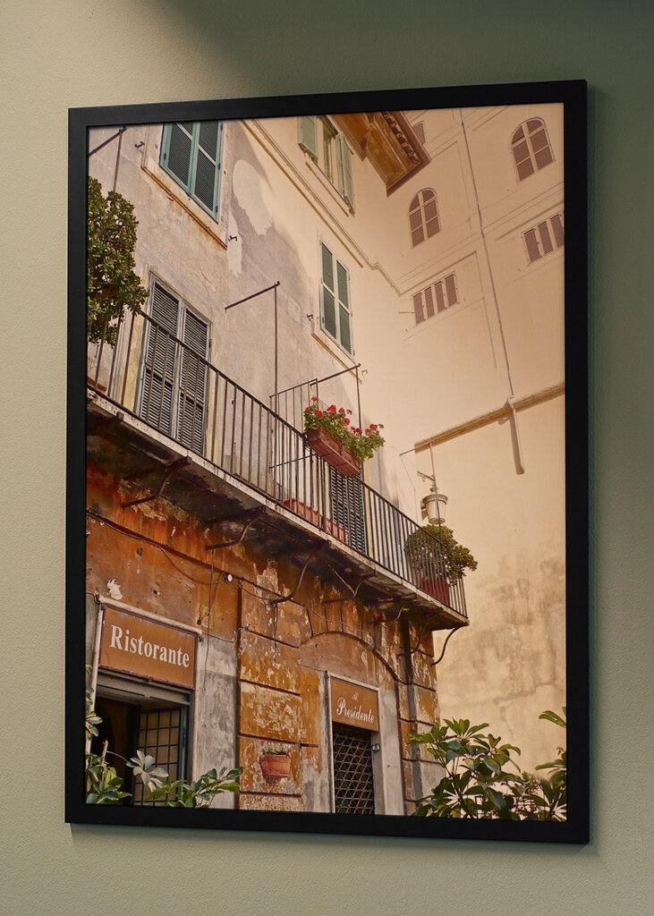 Italský balkon kouzlo