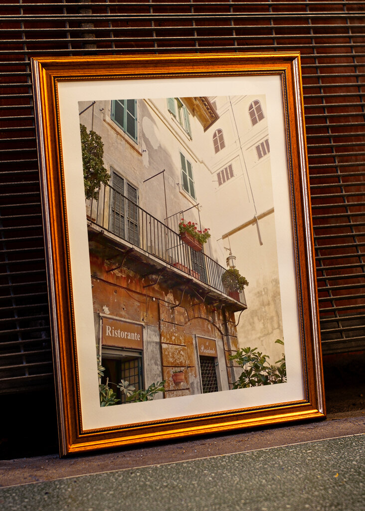 Italský balkon kouzlo