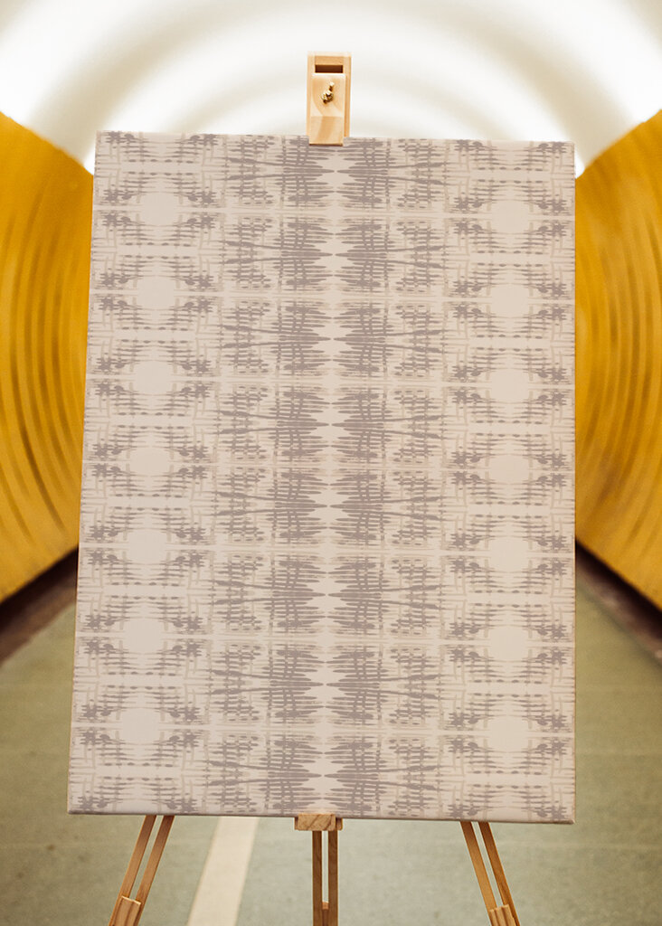 Abstrakte beige Linien