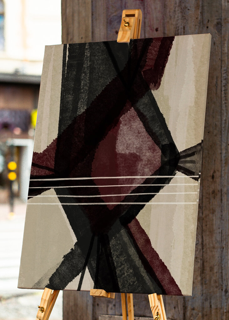 Abstrakcyjne linie artystyczne