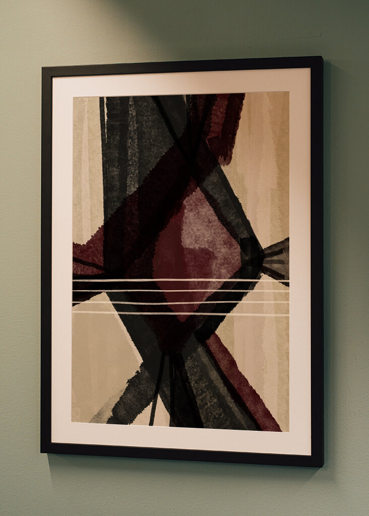 Abstrakcyjne linie artystyczne