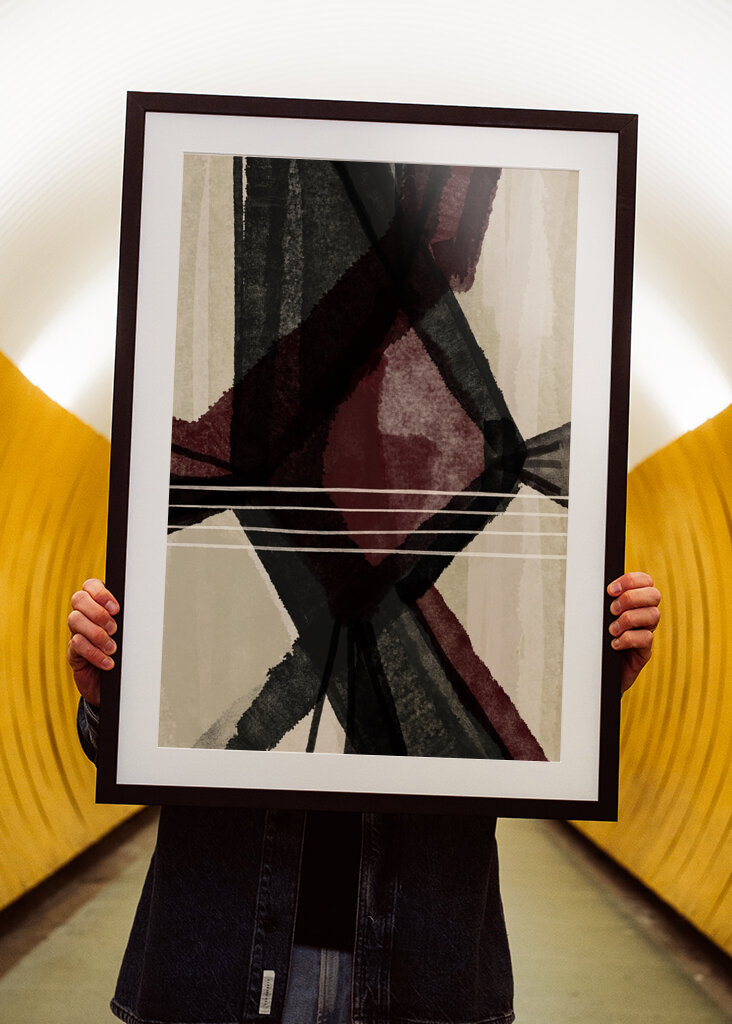 Abstrakcyjne linie artystyczne