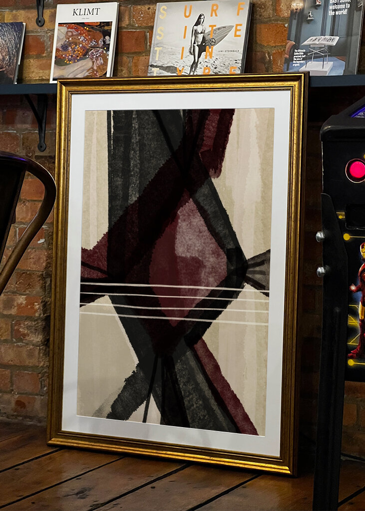 Abstrakcyjne linie artystyczne