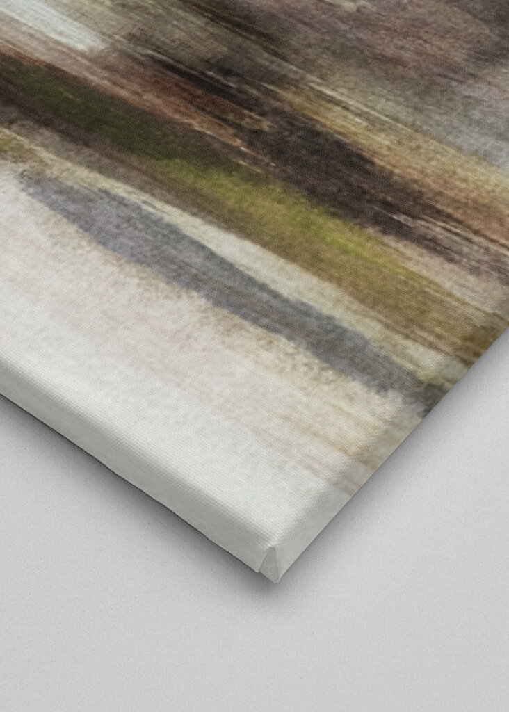 Misty Landscape Scene