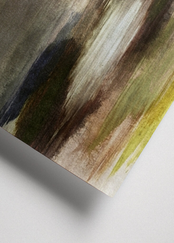 Misty Landscape Scene