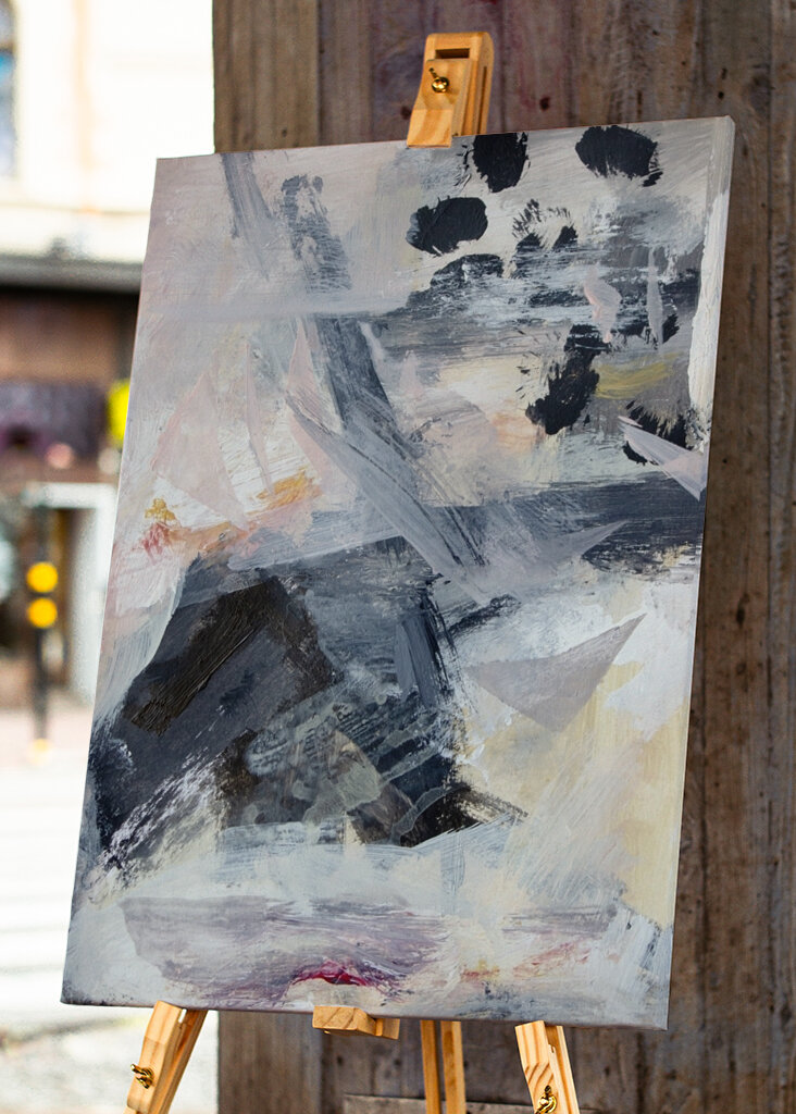 Abstract Misty Blend