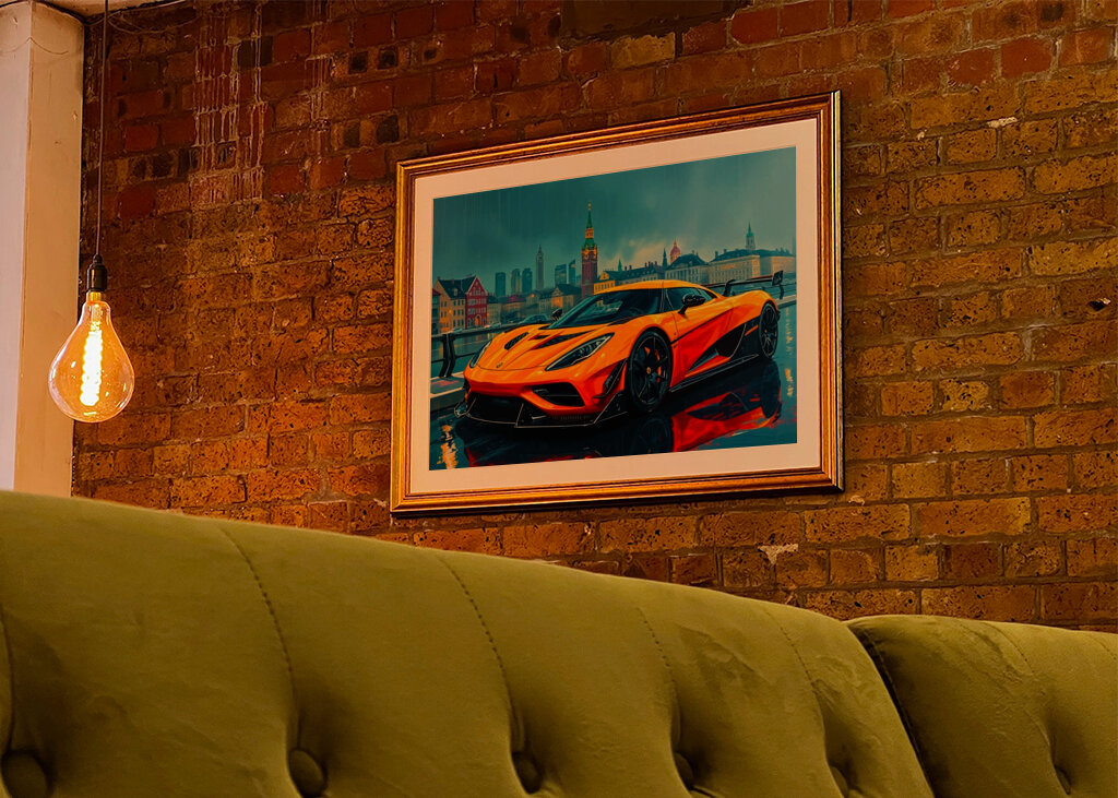 Koenigsegg Regera Cityscape