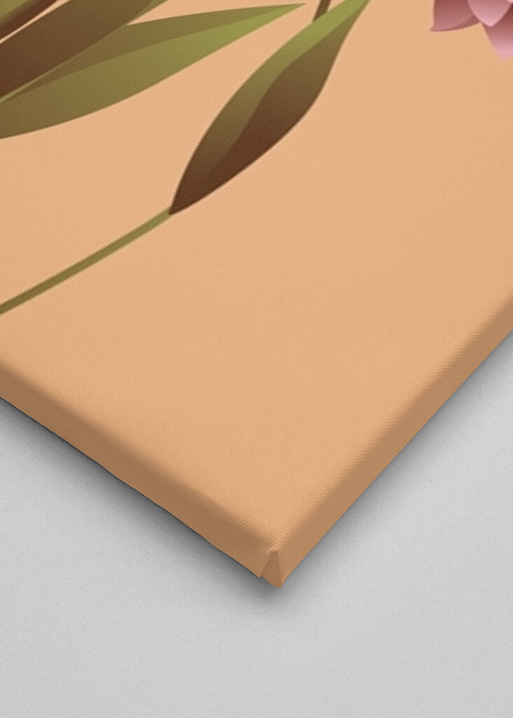 Tulipaner i varme toner