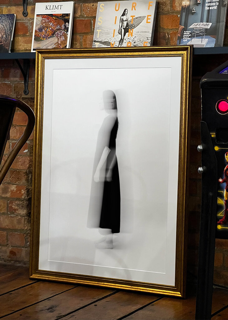 Woman in black and White I