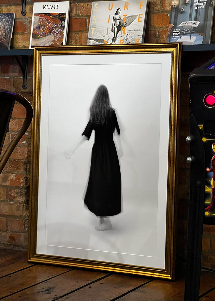 Woman in a black dress II