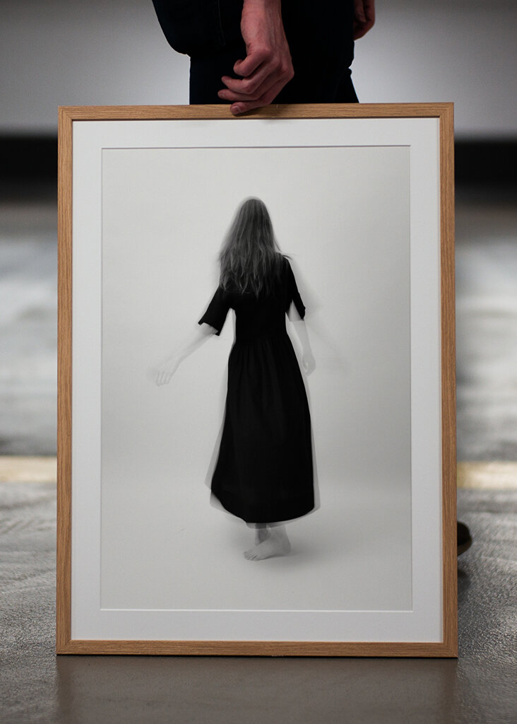 Woman in a black dress II