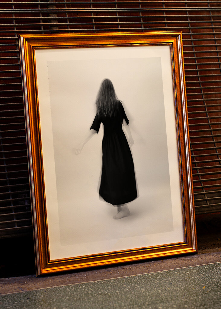 Woman in a black dress II