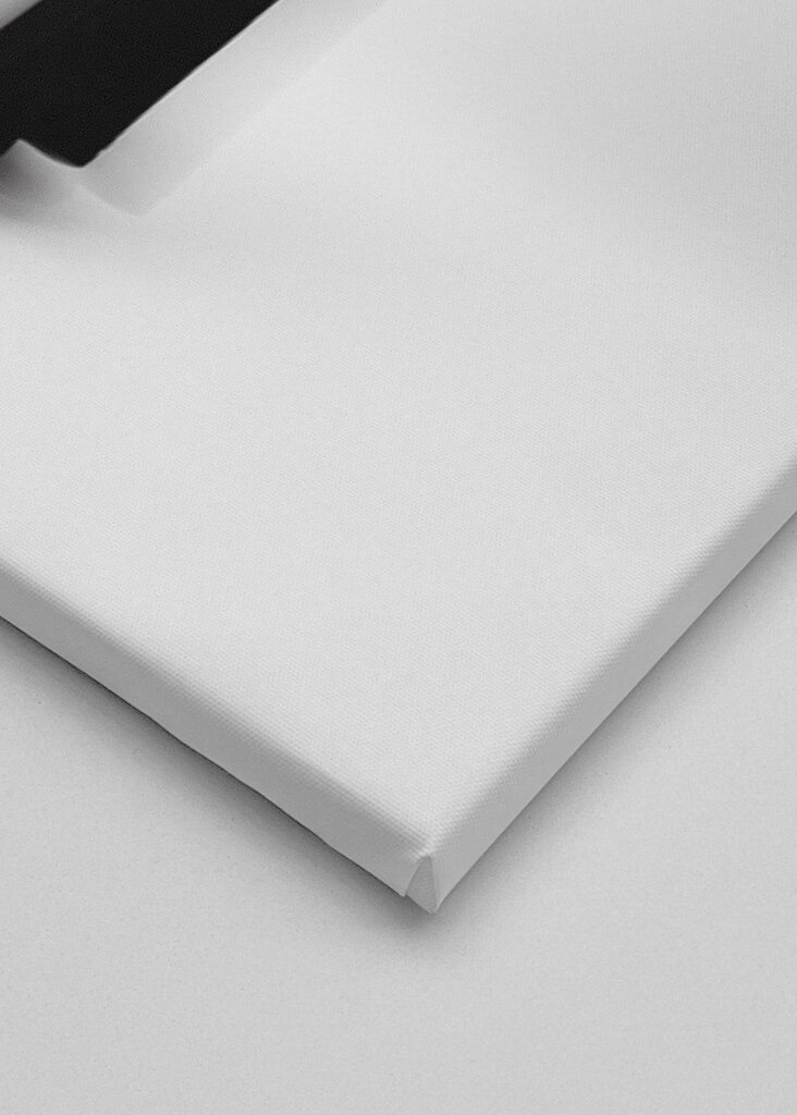 Woman in black and white III