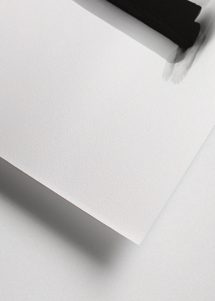 Woman in black and white III