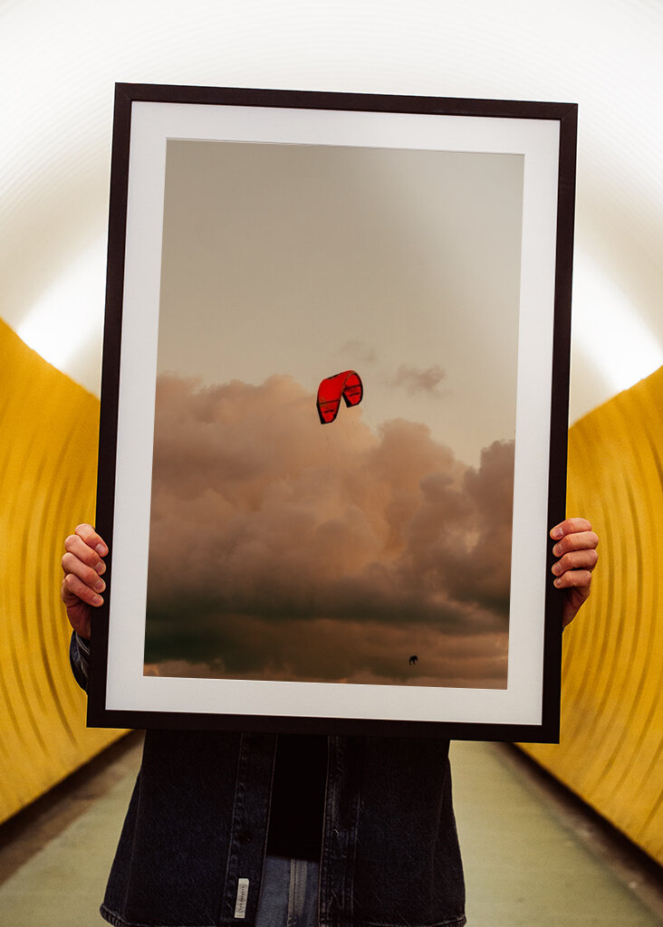 Kitesurfing in Apelviken