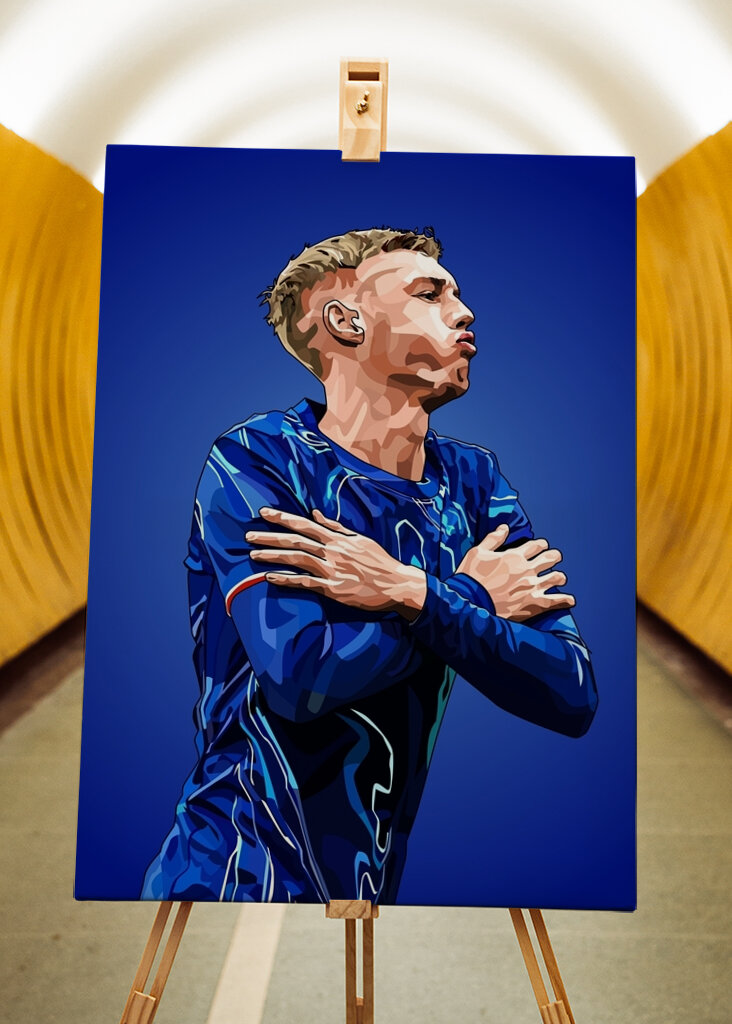 Cole Palmer Cold Celebration